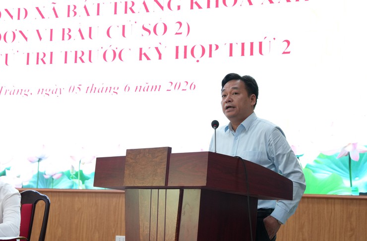 Các tổ đại biểu HĐND xã Bát Tràng tiếp xúc cử tri trước Kỳ họp thứ hai HĐND xã nhiệm kỳ 2026-2031- Ảnh 6.