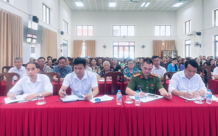 Đại biểu HĐND xã Phúc Lộc khóa II tiếp xúc cử tri trước kỳ họp thường lệ giữa năm 2026- Ảnh 2.