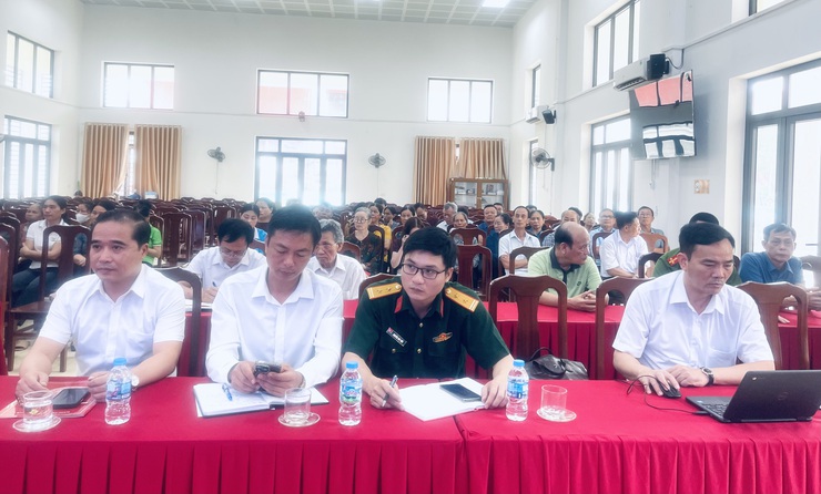 Đại biểu HĐND xã Phúc Lộc khóa II tiếp xúc cử tri trước kỳ họp thường lệ giữa năm 2026- Ảnh 1.