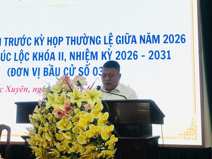 Đại biểu HĐND xã Phúc Lộc khóa II tiếp xúc cử tri trước kỳ họp thường lệ giữa năm 2026- Ảnh 5.