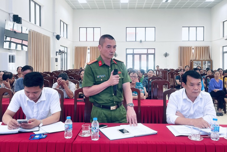 Đại biểu HĐND xã Phúc Lộc khóa II tiếp xúc cử tri trước kỳ họp thường lệ giữa năm 2026- Ảnh 12.