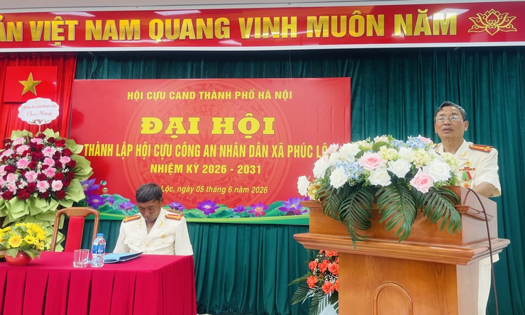 Đại hội thành lập Hội Cựu Công an nhân dân xã Phúc Lộc nhiệm kỳ 2026-2031- Ảnh 3.
