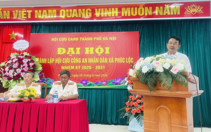 Đại hội thành lập Hội Cựu Công an nhân dân xã Phúc Lộc nhiệm kỳ 2026-2031- Ảnh 8.