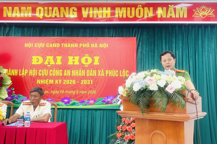 Đại hội thành lập Hội Cựu Công an nhân dân xã Phúc Lộc nhiệm kỳ 2026-2031- Ảnh 9.