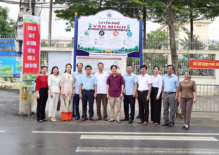 Xuân Mai hưởng ứng Ngày Môi trường thế giới, xây dựng thí điểm "Tuyến phố văn minh"- Ảnh 8.