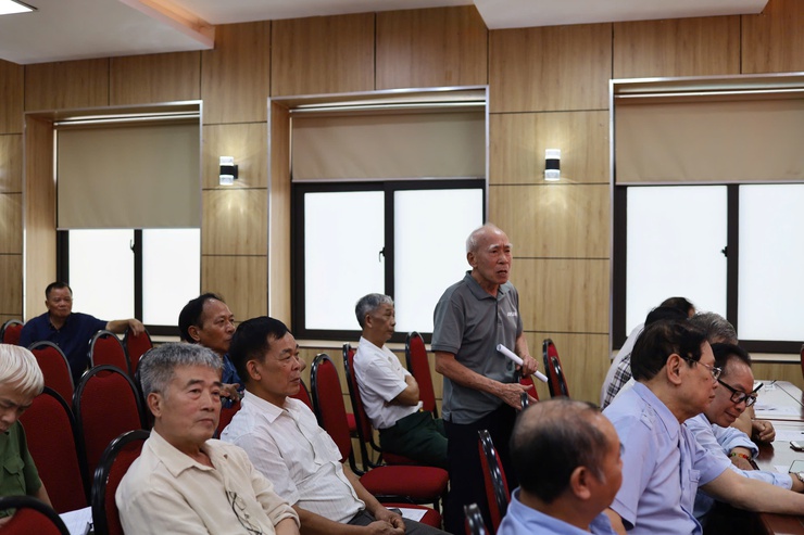 Phường Tây Hồ triển khai chính sách mới về an, điều dưỡng và chăm sóc sức khỏe cho cán bộ Quân đội nghỉ hưu- Ảnh 3.