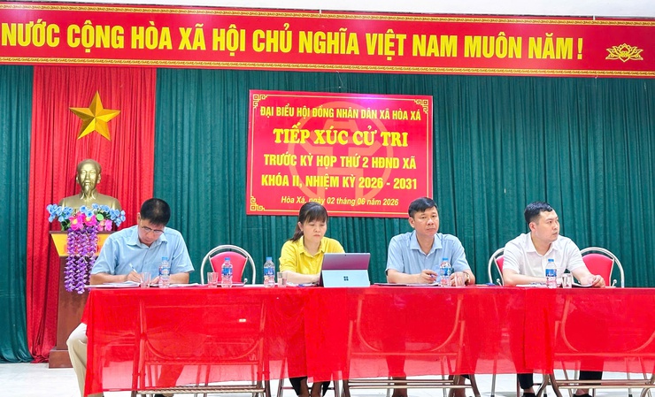 HÒA XÁ: PHÁT HUY DÂN CHỦ, LẮNG NGHE Ý KIẾN NHÂN DÂN TRƯỚC KỲ HỌP THỨ HAI HĐND XÃ KHÓA II, NHIỆM KỲ 2026 - 2031- Ảnh 4.