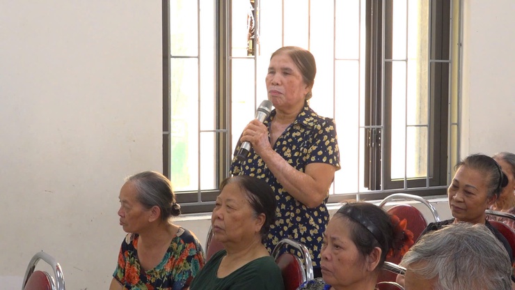 Cử tri đơn vị bầu cử số 2 và số 5 xã Thanh Trì: Nhiều ý kiến tâm huyết về giải phóng mặt bằng, trật tự xây dựng và văn minh đô thị- Ảnh 6.
