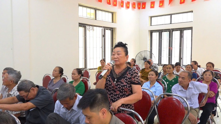 Cử tri đơn vị bầu cử số 2 và số 5 xã Thanh Trì: Nhiều ý kiến tâm huyết về giải phóng mặt bằng, trật tự xây dựng và văn minh đô thị- Ảnh 4.