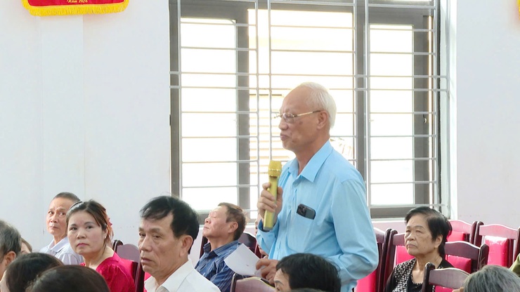 Cử tri đơn vị bầu cử số 2 và số 5 xã Thanh Trì: Nhiều ý kiến tâm huyết về giải phóng mặt bằng, trật tự xây dựng và văn minh đô thị- Ảnh 3.