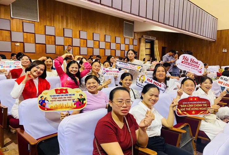 Phường Đông Ngạc xuất sắc giành Giải Ba Sơ khảo Hội thi Báo cáo viên, Tuyên truyền viên giỏi năm 2026 cụm 3 – Thành phố Hà Nội- Ảnh 6.