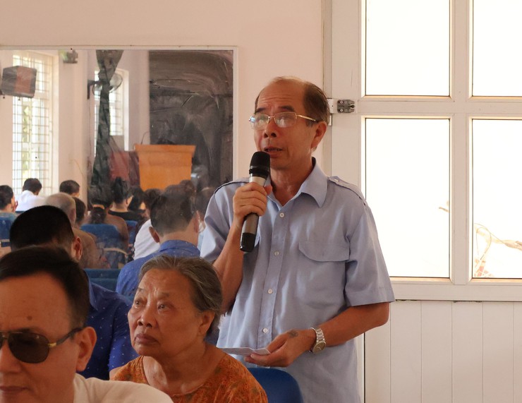 Các đại biểu HĐND phường tiếp xúc cử tri tại đơn vị bầu cử số 6 trước kỳ họp thứ Ba HĐND phường nhiệm kỳ 2026 - 2031- Ảnh 6.