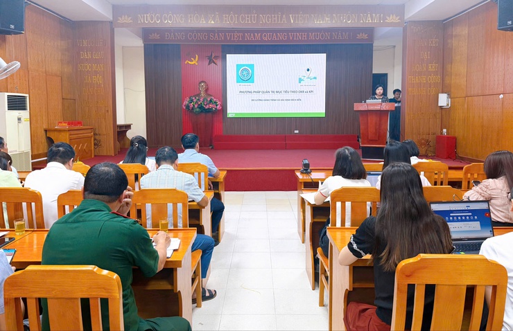 Thanh Liệt: Tập huấn triển khai hệ thống quản trị thực thi nhiệm vụ và đánh giá cán bộ theo phương pháp OKP/KPI- Ảnh 3.