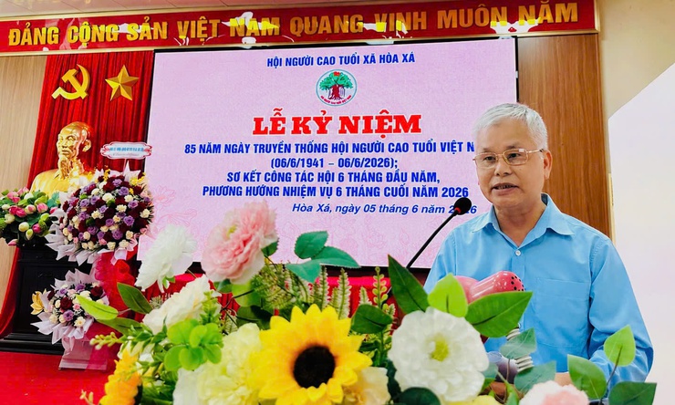 PHÁT HUY VAI TRÒ “TUỔI CAO - GƯƠNG SÁNG”, HỘI NGƯỜI CAO TUỔI XÃ HÒA XÁ KỶ NIỆM 85 NĂM NGÀY TRUYỀN THỐNG VÀ SƠ KẾT CÔNG TÁC 6 THÁNG ĐẦU NĂM- Ảnh 4.