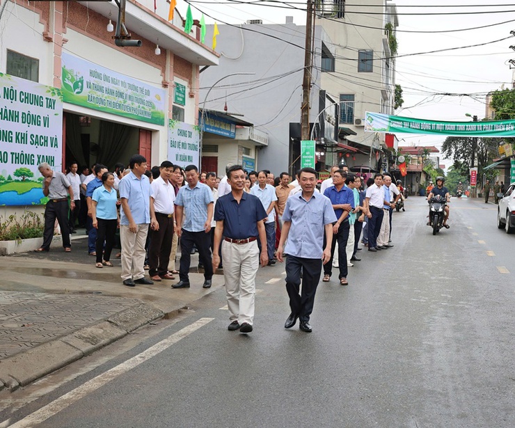 Xuân Mai hưởng ứng Ngày Môi trường thế giới, xây dựng thí điểm "Tuyến phố văn minh"- Ảnh 9.
