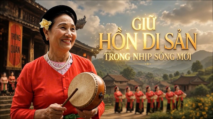 KÍNH MỜI CÁN BỘ, ĐẢNG VIÊN VÀ NHÂN DÂN XÃ ĐẠI XUYÊN ĐÓN XEM CHƯƠNG TRÌNH "GIỮ HỒN DI SẢN TRONG NHỊP SỐNG MỚI" TRÊN KÊNH VTV1- Ảnh 1.