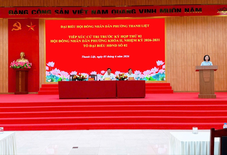 Tổ đại biểu HĐND phường số 2 tiếp xúc cử tri trước Kỳ họp thứ 2- Ảnh 1.