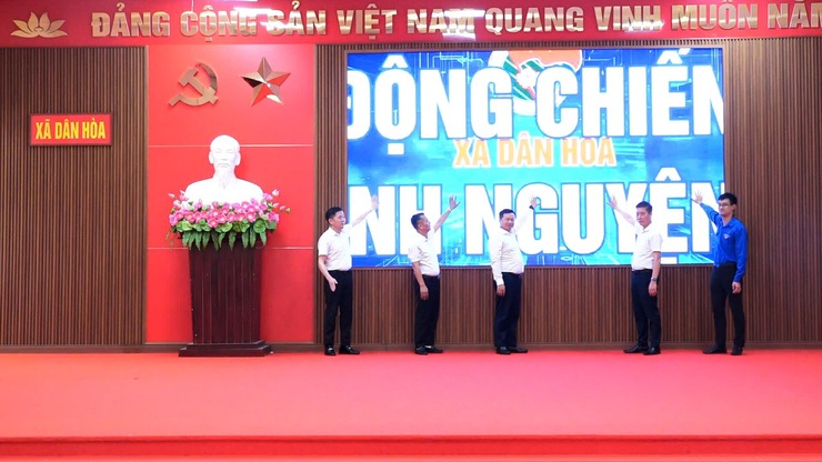 ĐOÀN XÃ DÂN HÒA TỔ CHỨC LỄ RA QUÂN CHIẾN DỊCH THANH NIÊN TÌNH NGUYỆN HÈ NĂM 2026- Ảnh 5.