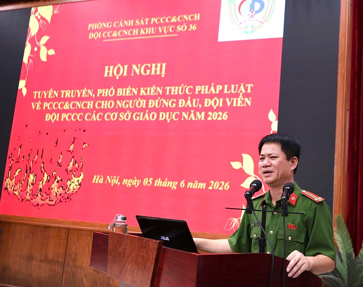 Phổ biến kiến thức PCCC&CNCH tại các cơ sở giáo dục- Ảnh 2.