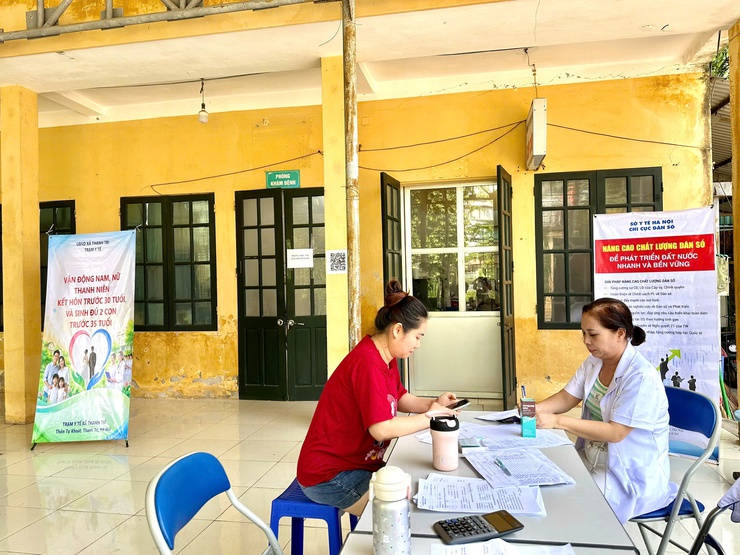 XÃ THANH TRÌ ĐẨY MẠNH CHIẾN DỊCH TRUYỀN THÔNG, ĐƯA DỊCH VỤ Y TẾ ĐẾN GẦN DÂN- Ảnh 6.