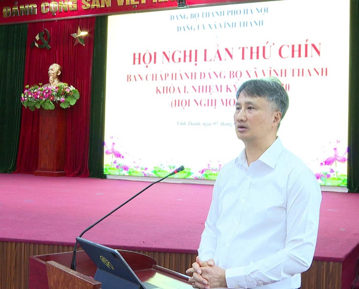 Đảng ủy xã Vĩnh Thanh tổ chức Hội nghị lần thứ Chín Ban Chấp hành Đảng bộ xã khóa I, nhiệm kỳ 2025-2030 (phiên họp mở rộng)- Ảnh 4.