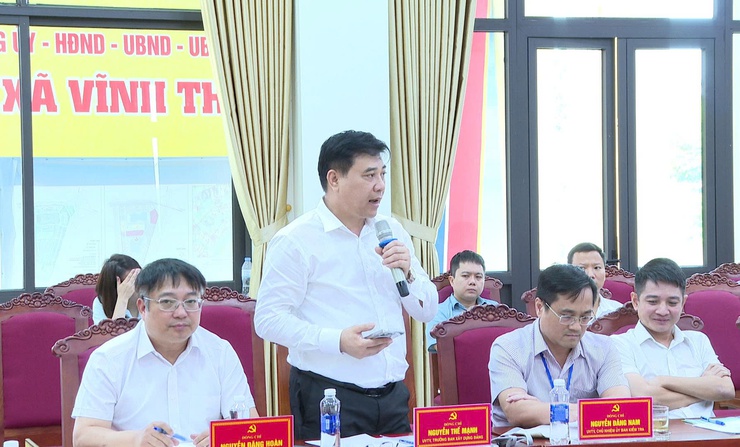 Đảng ủy xã Vĩnh Thanh tổ chức Hội nghị lần thứ Chín Ban Chấp hành Đảng bộ xã khóa I, nhiệm kỳ 2025-2030 (phiên họp mở rộng)- Ảnh 6.