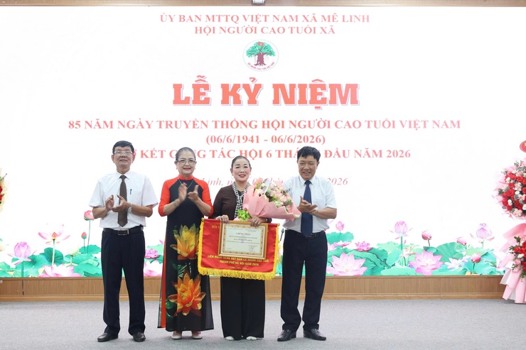 Xã Mê Linh kỷ niệm 85 năm Ngày truyền thống Người cao tuổi Việt Nam- Ảnh 7.