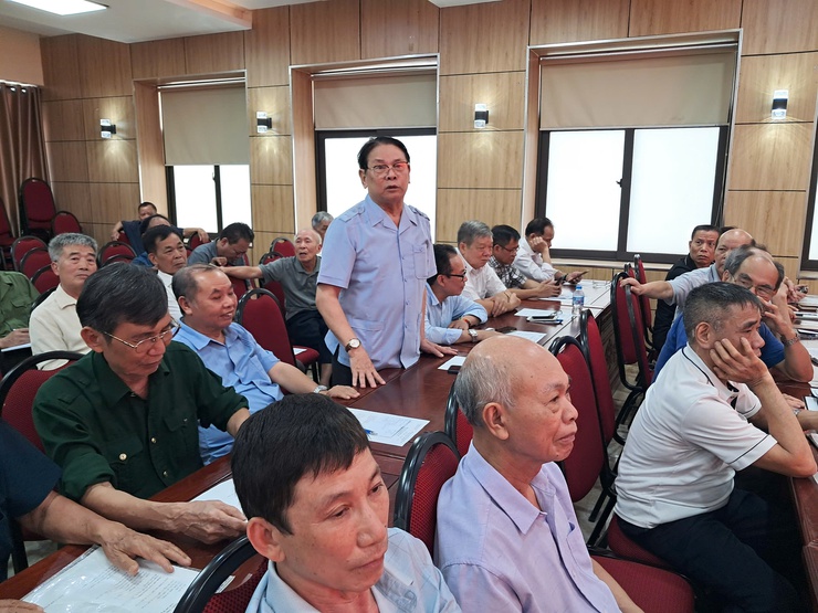 Phường Tây Hồ triển khai chính sách mới về an, điều dưỡng và chăm sóc sức khỏe cho cán bộ Quân đội nghỉ hưu- Ảnh 4.