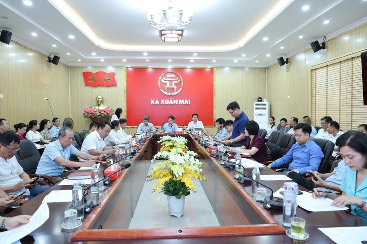 XUÂN MAI QUYẾT TÂM ĐẨY NHANH GIẢI PHÓNG MẶT BẰNG DỰ ÁN CẢI TẠO, NÂNG CẤP QUỐC LỘ 6- Ảnh 1.