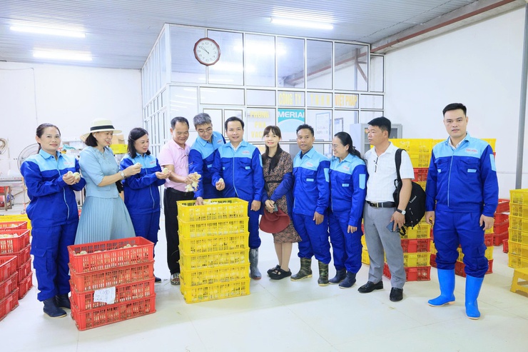 HỘI NÔNG DÂN THÀNH PHỐ HÀ NỘI TỔ CHỨC THĂM QUAN, HỌC TẬP MÔ HÌNH KINH TẾ TIÊU BIỂU TẠI XÃ THƯ LÂM- Ảnh 7.