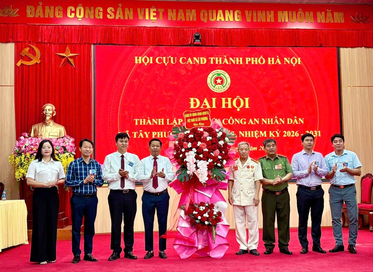 Đại hội thành lập Hội cựu Công an nhân dân xã Tây Phương lần thứ I, nhiệm kỳ 2026 – 2031 - Ảnh 2.