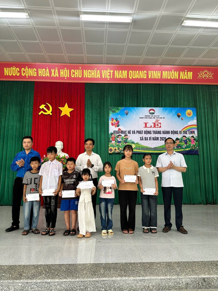 KHAI MẠC HÈ VÀ PHÁT ĐỘNG THÁNG HÀNH ĐỘNG VÌ TRẺ EM NĂM 2026- Ảnh 1.