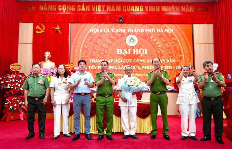Đại hội thành lập Hội cựu Công an nhân dân xã Tây Phương lần thứ I, nhiệm kỳ 2026 – 2031 - Ảnh 8.
