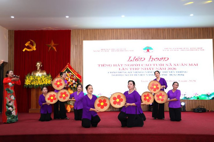 Xuân Mai tổ chức Liên hoan Tiếng hát Người cao tuổi lần thứ nhất năm 2026- Ảnh 7.