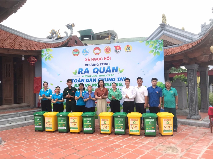 NGỌC HỒI SÔI NỔI CÁC HOẠT ĐỘNG HƯỞNG ỨNG PHONG TRÀO BẢO VỆ MÔI TRƯỜNG VÌ THỦ ĐÔ XANH – SẠCH – ĐẸP.- Ảnh 3.