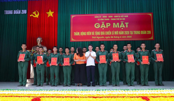 XÃ VĨNH THANH TỔ CHỨC THĂM, ĐỘNG VIÊN CHIẾN SĨ MỚI NĂM 2026- Ảnh 10.