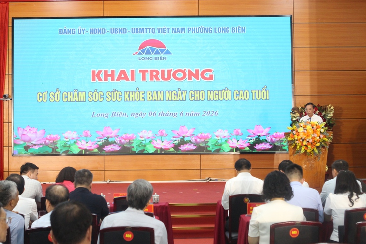 Khai trương mô hình chăm sóc sức khỏe ban ngày cho người cao tuổi- Ảnh 4.