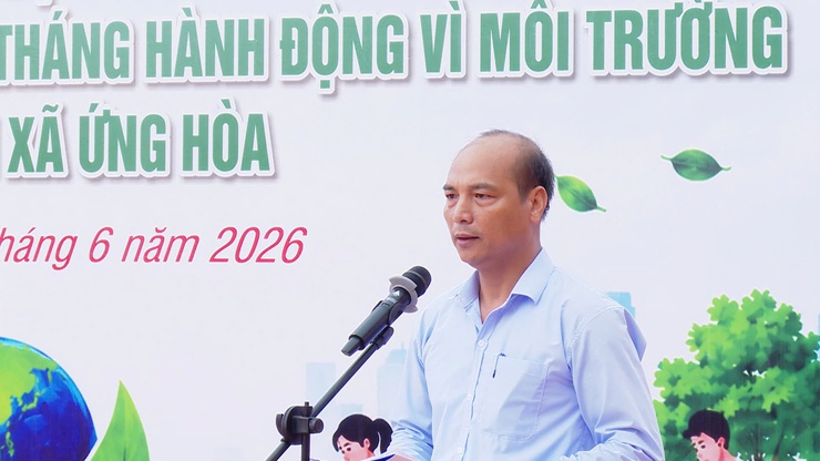 ỨNG HOÀ RA QUÂN HƯỞNG ỨNG NGÀY MÔI TRƯỜNG THẾ GIỚI (05/6) VÀ THÁNG HÀNH ĐỘNG VÌ MÔI TRƯỜNG NĂM 2026.- Ảnh 3.