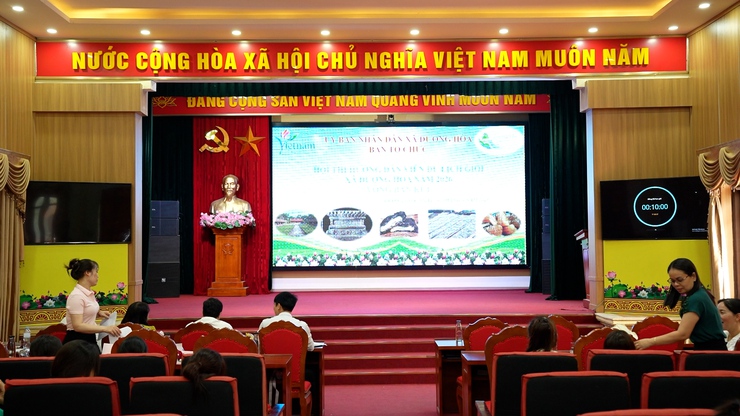 UBND xã Dương Hoà tổ chức vòng bán kết Hội thi “Hướng dẫn viên du lịch giỏi” năm 2026- Ảnh 1.