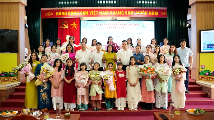 UBND xã Dương Hoà tổ chức vòng bán kết Hội thi “Hướng dẫn viên du lịch giỏi” năm 2026- Ảnh 8.