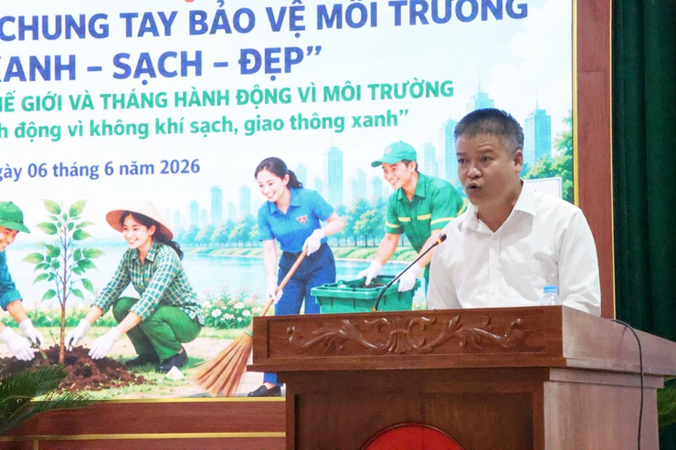 Xã Tam Hưng phát động phong trào "Toàn dân chung tay bảo vệ môi trường, vì Thủ đô xanh - sạch - đẹp". Chung tay hành động vì môi trường sống xanh, sạch, văn minh- Ảnh 7.