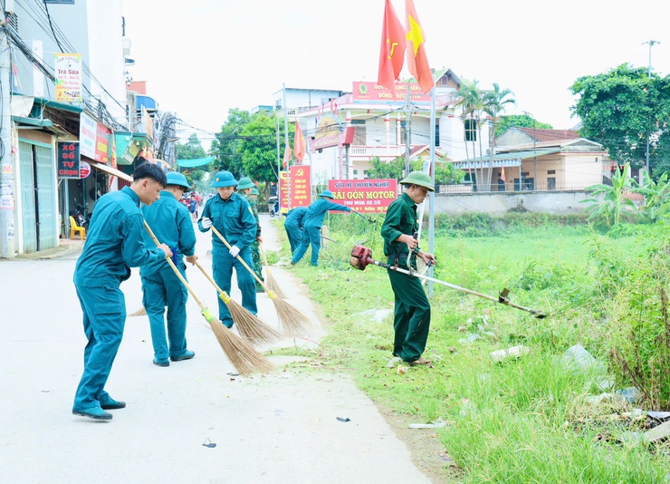 Phú Nghĩa ra quân hưởng ứng phong trào “Toàn dân chung tay bảo vệ môi trường, vì Thủ đô xanh - sạch - đẹp”- Ảnh 30.