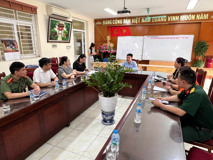 Kiểm tra cơ sở vật chất phục vụ kỳ thi tốt nghiệp Trung học phổ thông năm 2026- Ảnh 3.