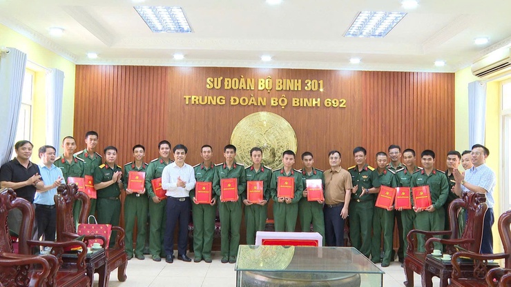 XÃ VĨNH THANH TỔ CHỨC THĂM, ĐỘNG VIÊN CHIẾN SĨ MỚI NĂM 2026- Ảnh 8.