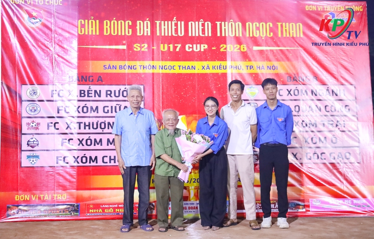 Lễ khai mạc Giải Bóng đá Thiếu niên thôn Ngọc Than lần thứ II năm 2026 – Tranh Cúp U17- Ảnh 7.