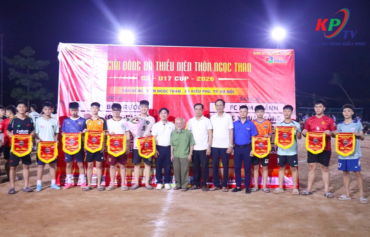 Lễ khai mạc Giải Bóng đá Thiếu niên thôn Ngọc Than lần thứ II năm 2026 – Tranh Cúp U17- Ảnh 11.