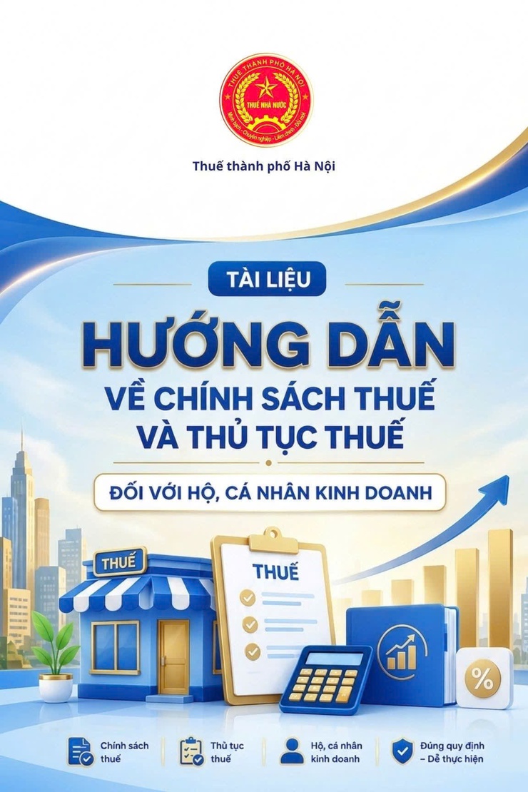 CHÍNH SÁCH THUẾ VÀ THỦ TỤC THUẾ DÀNH CHO HỘ, CÁ NHÂN KINH DOANH- Ảnh 1.