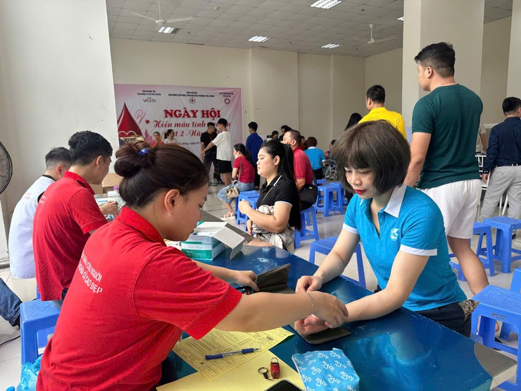Phường Phú Lương tổ chức Ngày hội Hiến máu tình nguyện đợt 2 năm 2026- Ảnh 1.