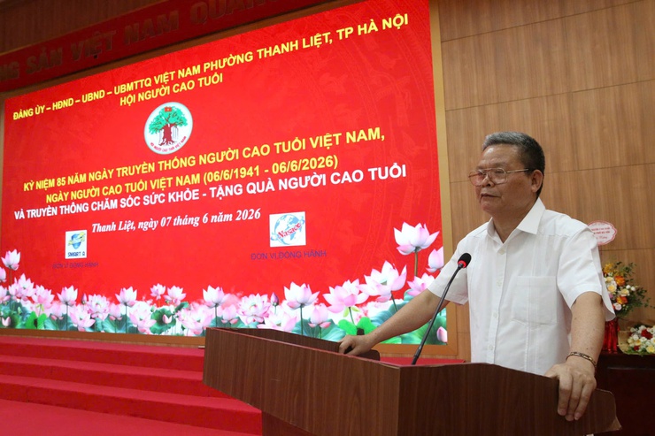 Hội Người cao tuổi phường Thanh Liệt kỷ niệm 85 năm Ngày truyền thống Người cao tuổi Việt Nam- Ảnh 6.
