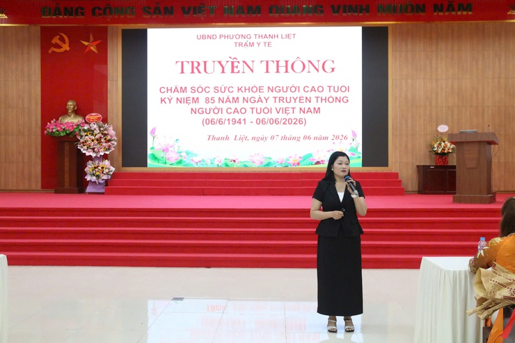 Hội Người cao tuổi phường Thanh Liệt kỷ niệm 85 năm Ngày truyền thống Người cao tuổi Việt Nam- Ảnh 13.